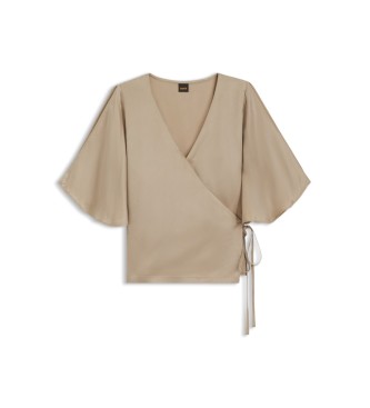 BOSS Bluse Bireni braun