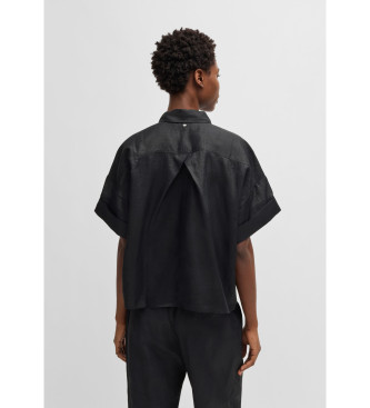 BOSS Camicia nera Bisenas