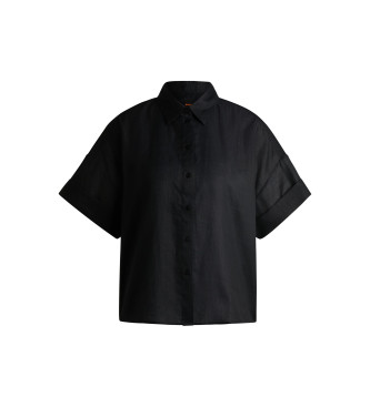BOSS Camicia nera Bisenas