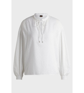BOSS Blus Biusitta vit