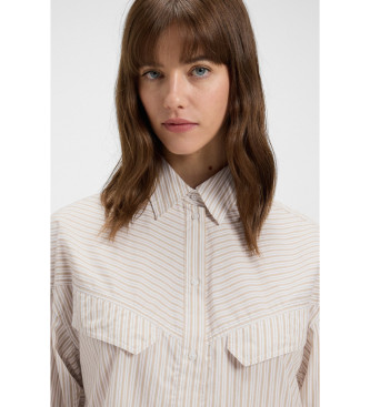 BOSS Camicia beige Bostaffa