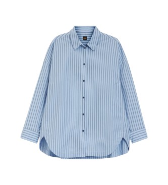 BOSS Bostatta blue shirt