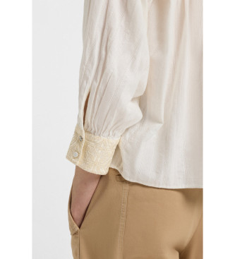 BOSS Brodes beige blouse