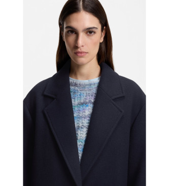 BOSS Navy Calesara Coat