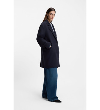 BOSS Navy Calesara Coat