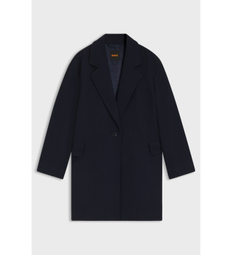 BOSS Navy Calesara Coat