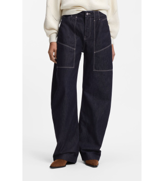 BOSS Jeans Cargo Ballon marine