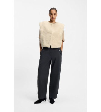 BOSS Cosila waistcoat beige