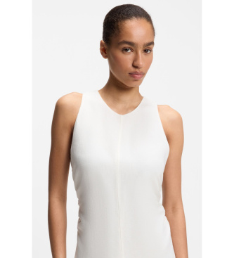 BOSS Vestido Delinna blanco