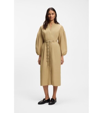 BOSS Vestido Dellys marr�n