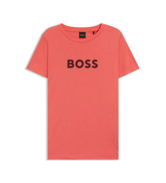 BOSS Elogo T-shirt pink