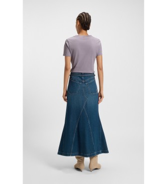 BOSS Elogo5 lila majica