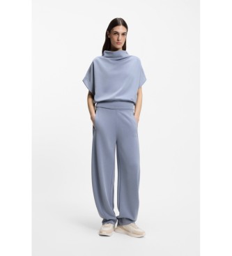 BOSS Pantaloni aderenti blu a palloncino