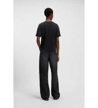 BOSS Majica Evi črna