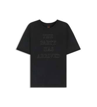 BOSS Majica Evi črna