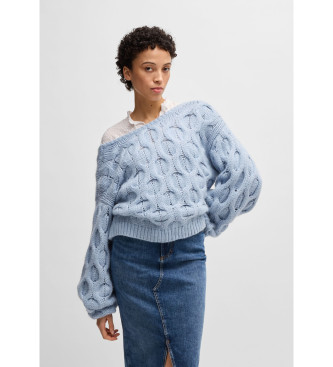 BOSS Fanova jumper blue