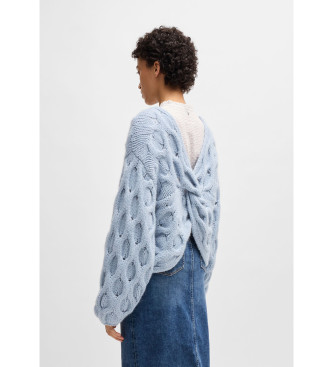 BOSS Fanova jumper blue