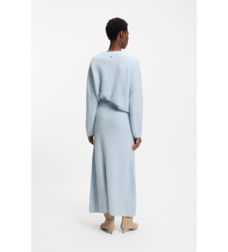BOSS Skirt Fici light blue