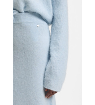 BOSS Skirt Fici light blue