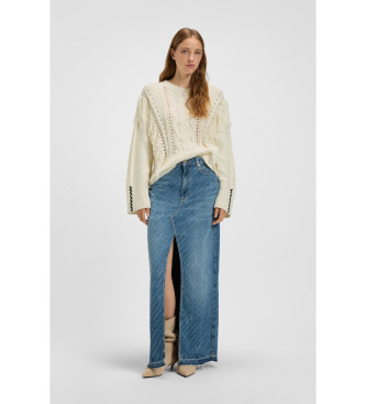 BOSS Fitto jumper white