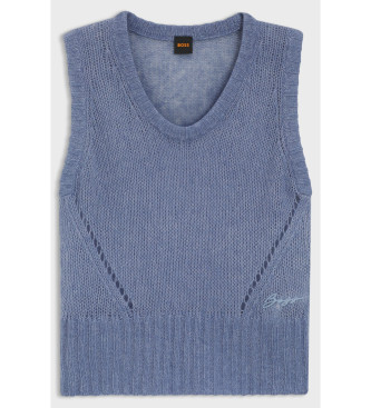 BOSS Top Frignac azul