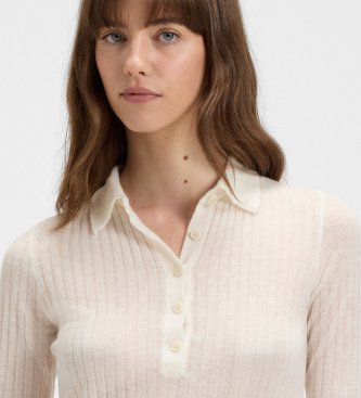 BOSS Polo Fugano branco
