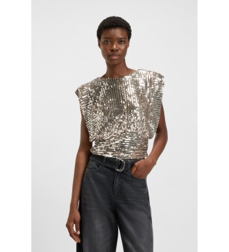BOSS Bluse Illana gold