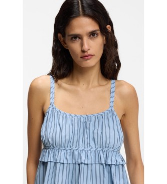 BOSS Bl� poplin topp