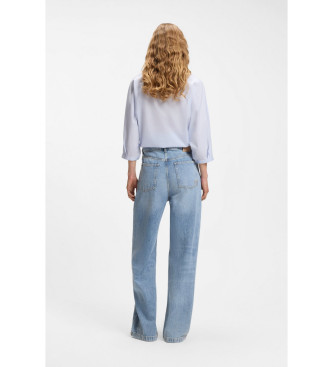 BOSS Jeans Marlene niebieski