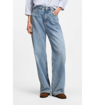 BOSS Jeans Marlene niebieski