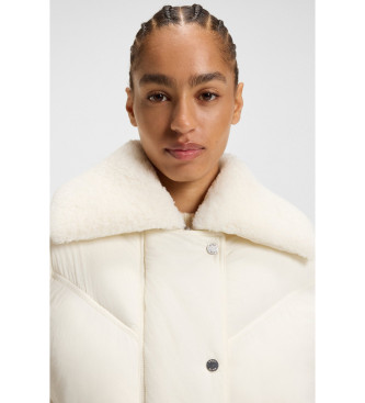 BOSS Veste matelasse Pajuna blanc