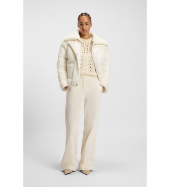 BOSS Veste matelasse Pajuna blanc