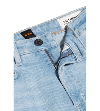 BOSS Blaue Bootcut Split Jeans