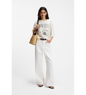 BOSS Jeans Relaxed Fit white