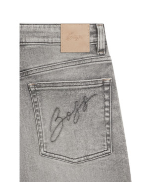 BOSS Jeans Soft Kick Flare Mr gris