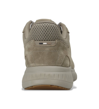BOSS Sneakers in pelle marrone TTNM Runn