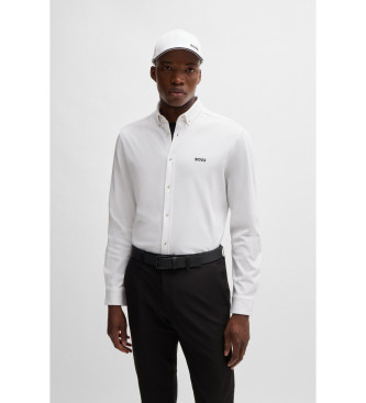 BOSS Chemise Regular Fit blanc