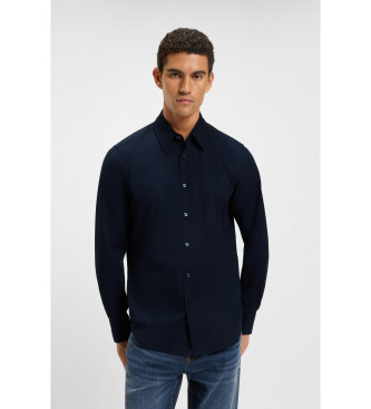 BOSS Hemd Regular Fit navy