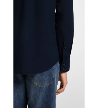 BOSS Hemd Regular Fit navy