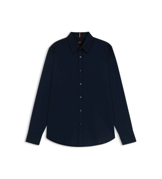BOSS Hemd Regular Fit navy
