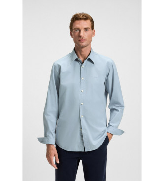 BOSS Camisa azul relagante