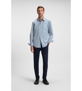BOSS Camisa azul relagante