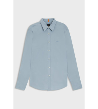 BOSS Camisa azul relagante
