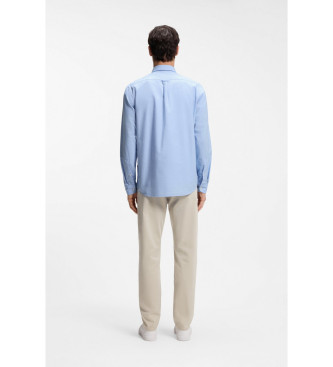 BOSS Chemise bleue Rickert