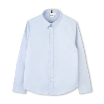 BOSS Camicia Oxford blu