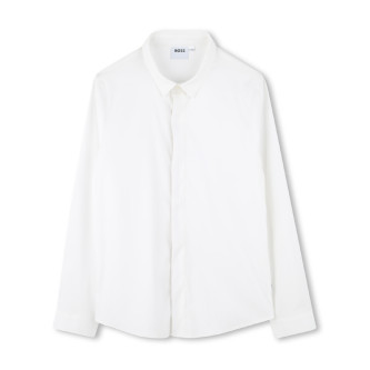 BOSS Long sleeve shirt white