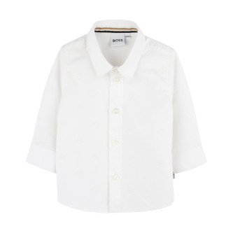 BOSS Chemise  manches longues blanche