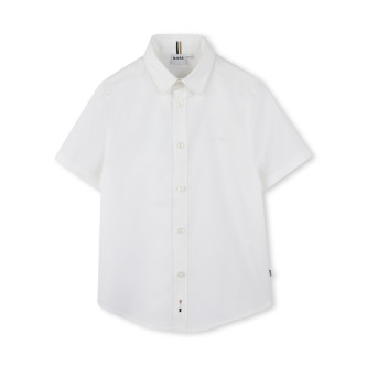 BOSS Srajca Oxford bela