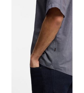 BOSS Skjorte Regular Fit Cotton Oxford navy