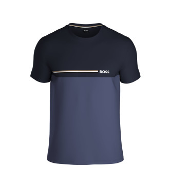 BOSS T-shirt Balance azul-marinho